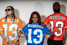 Load image into Gallery viewer, Noexcuses football jersey