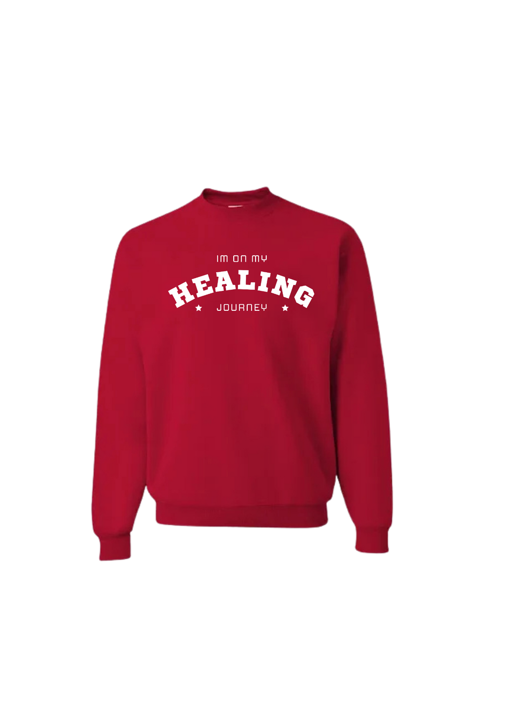 Healing journey crewneck sweaters