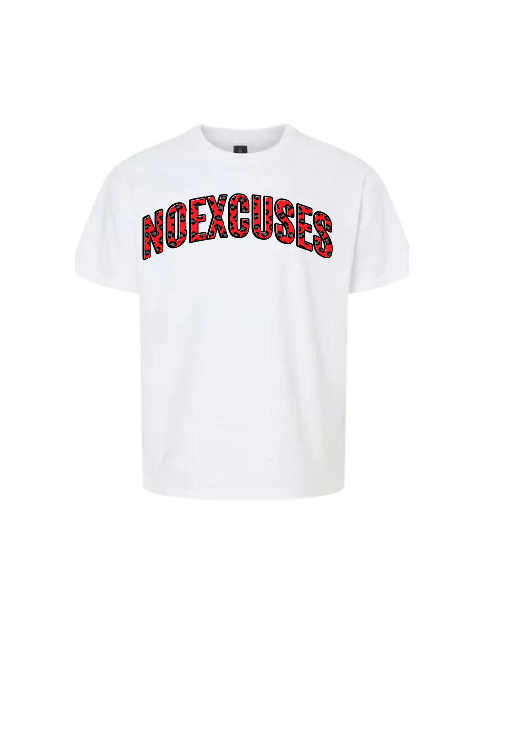 Noexcuses leopard print t shirt
