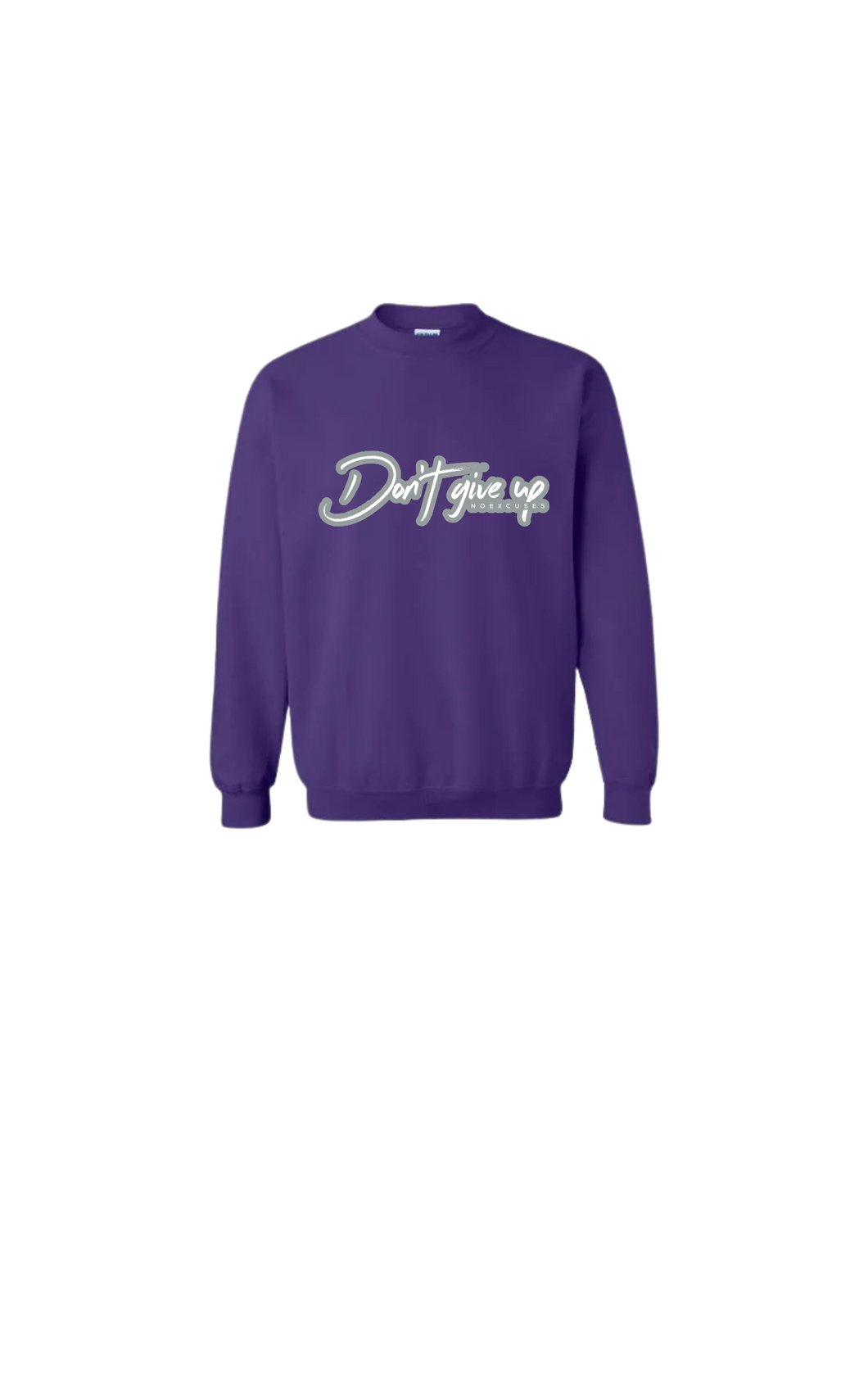 crewneck sweater  “Don’t Give Up” Limited Edition Collection