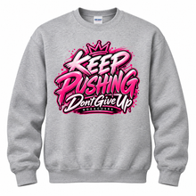 Load image into Gallery viewer, RCM | Keep Pushing Crewneck Sweatshirt
