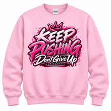 Load image into Gallery viewer, RCM | Keep Pushing Crewneck Sweatshirt
